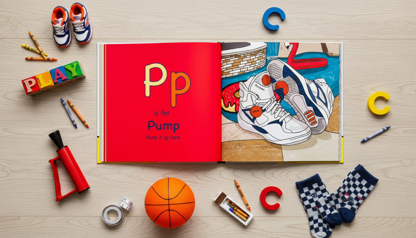Air to Z Sneaker Alphabet Book