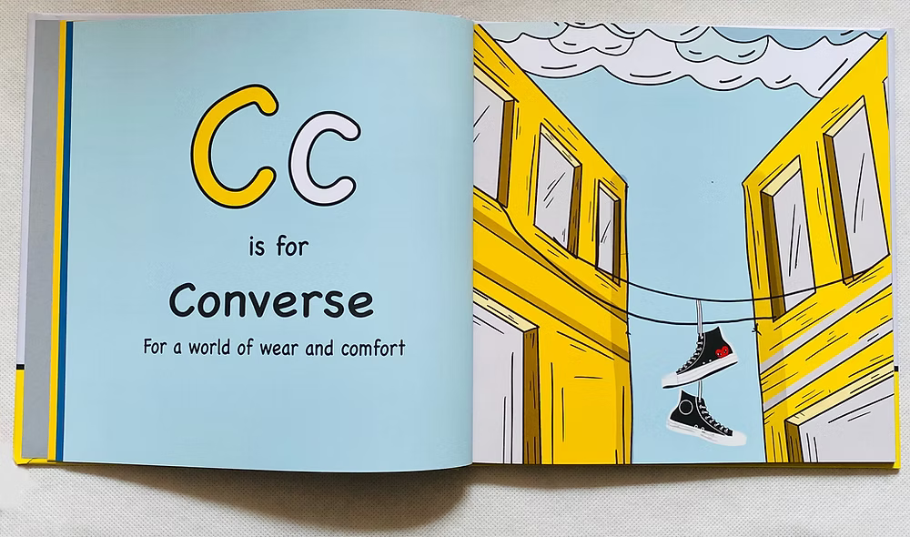 Air to Z Sneaker Alphabet Book